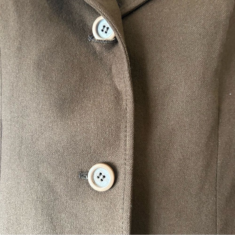 PENDLETON brown wool top blazer jacket made in US… - image 3